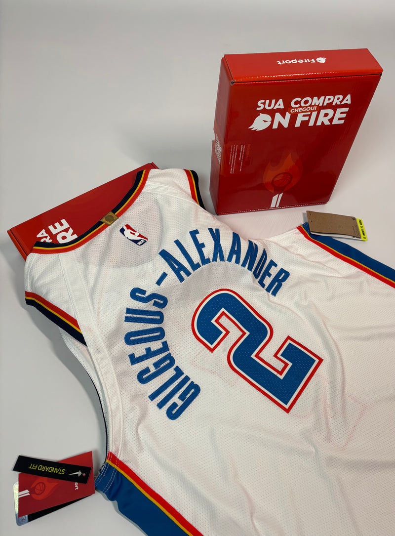 Regata NBA - Oklahoma City Thunder Association Edition Authentic Version | PRONTA ENTREGA