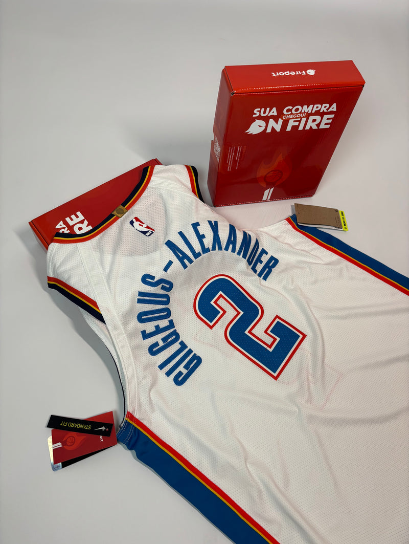 Regata NBA - Oklahoma City Thunder Association Edition Authentic Version | PRONTA ENTREGA