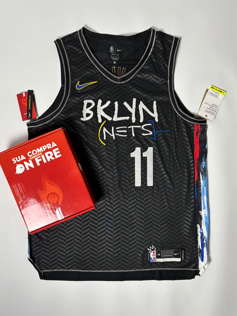 Regata NBA - Brooklyn Nets City Edition 20/21 Authentic Version | PRONTA ENTREGA