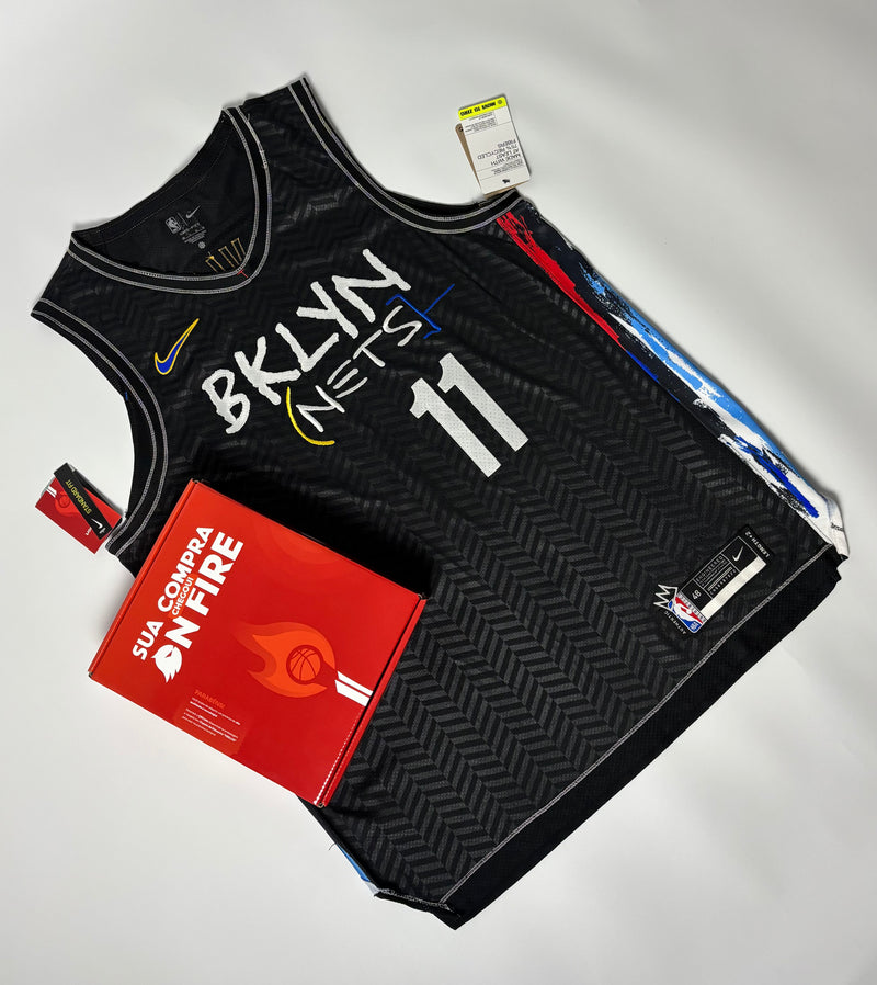 Regata NBA - Brooklyn Nets City Edition 20/21 Authentic Version | PRONTA ENTREGA
