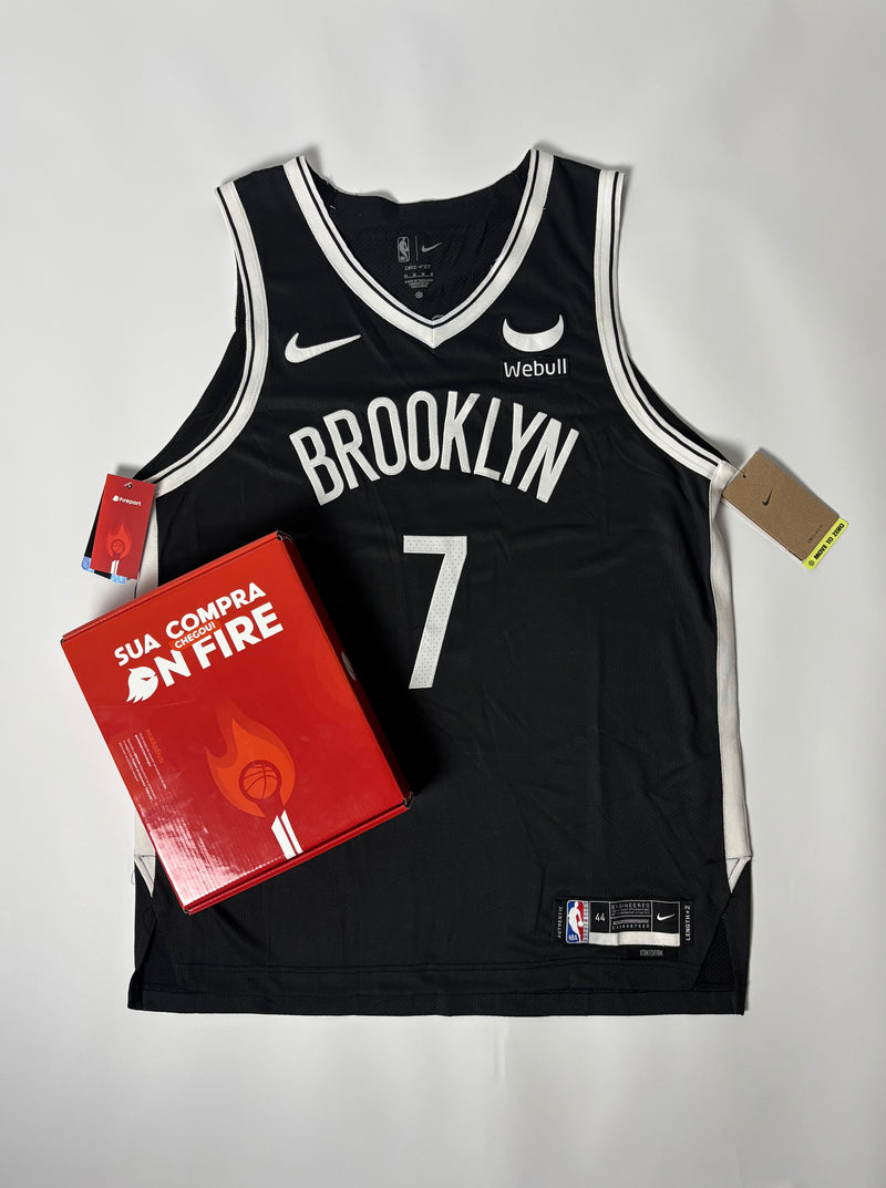 Regata NBA - Brooklyn Nets Icon Edition Authentic Version | PRONTA ENTREGA