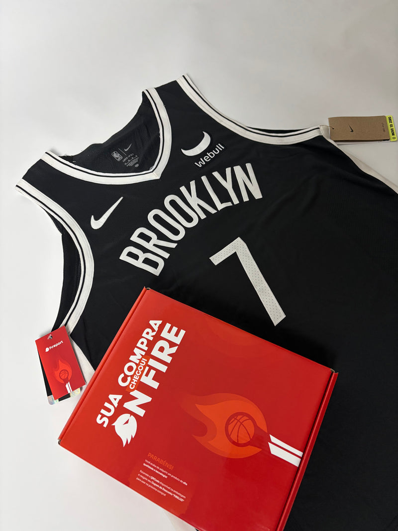 Regata NBA - Brooklyn Nets Icon Edition Authentic Version | PRONTA ENTREGA