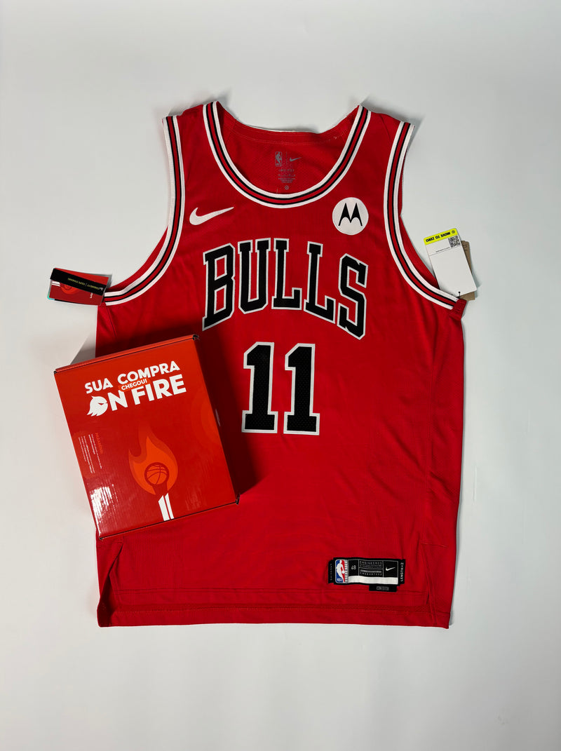 Regata NBA - Chicago Bulls Icon Edition Authentic Version | PRONTA ENTREGA