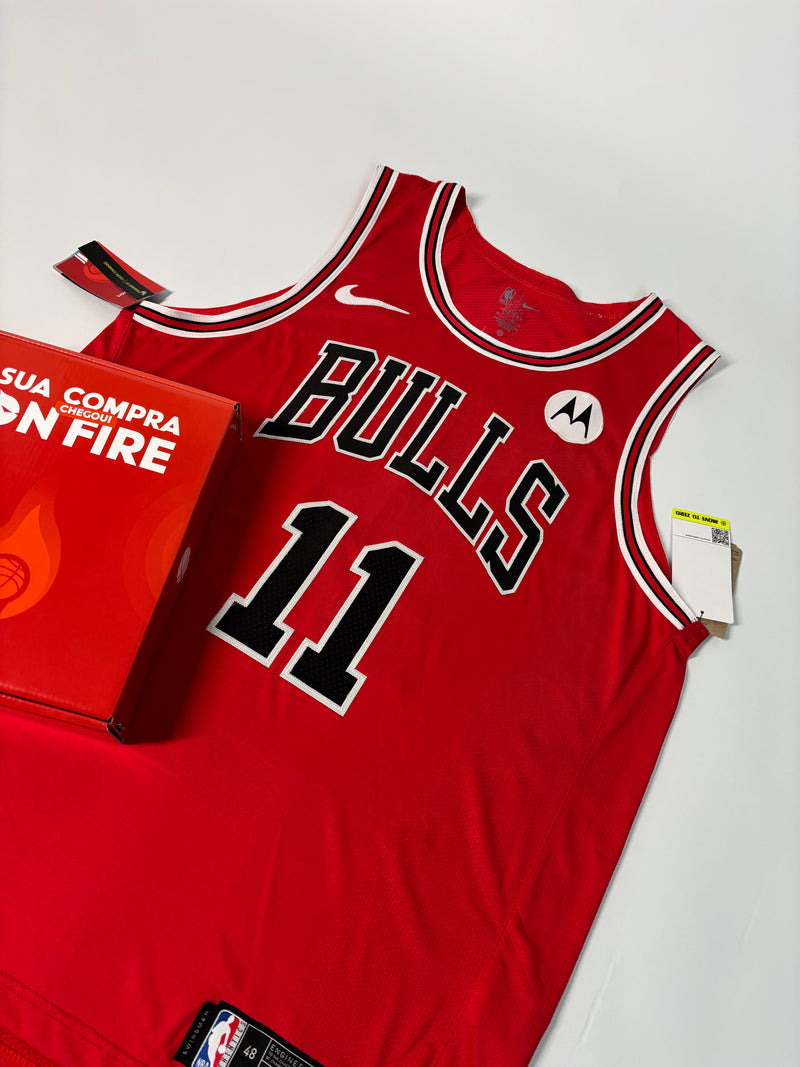 Regata NBA - Chicago Bulls Icon Edition Authentic Version | PRONTA ENTREGA