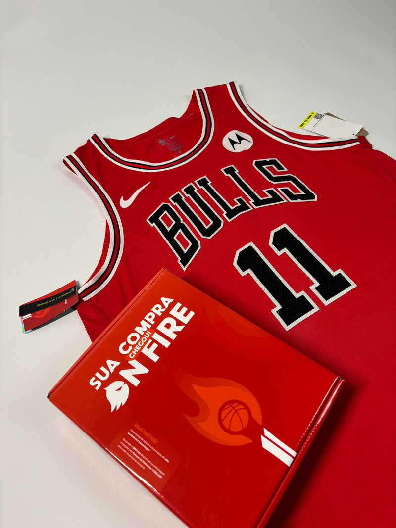 Regata NBA - Chicago Bulls Icon Edition Authentic Version | PRONTA ENTREGA