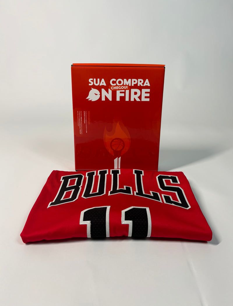 Regata NBA - Chicago Bulls Icon Edition Authentic Version | PRONTA ENTREGA