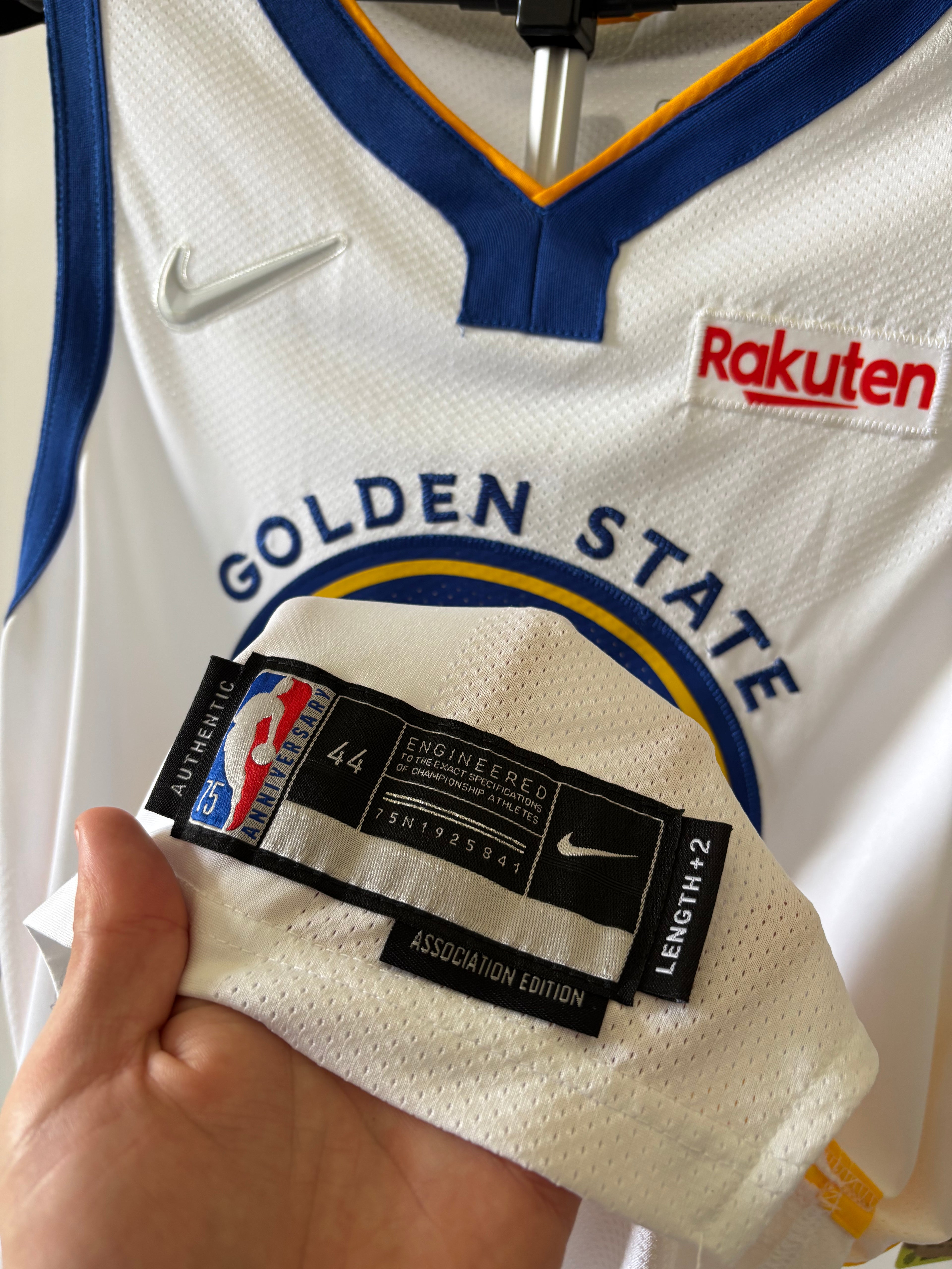 Regata NBA - Golden State Warriors Association Edition Authentic Version | PRONTA ENTREGA