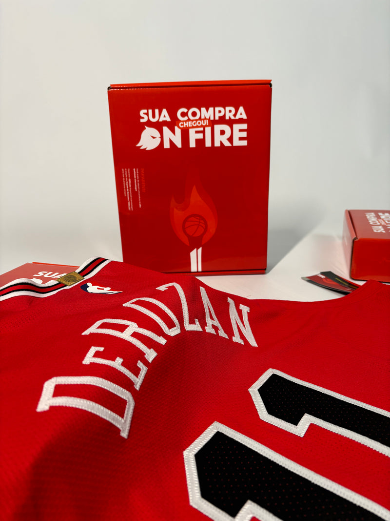 Regata NBA - Chicago Bulls Icon Edition Authentic Version | PRONTA ENTREGA