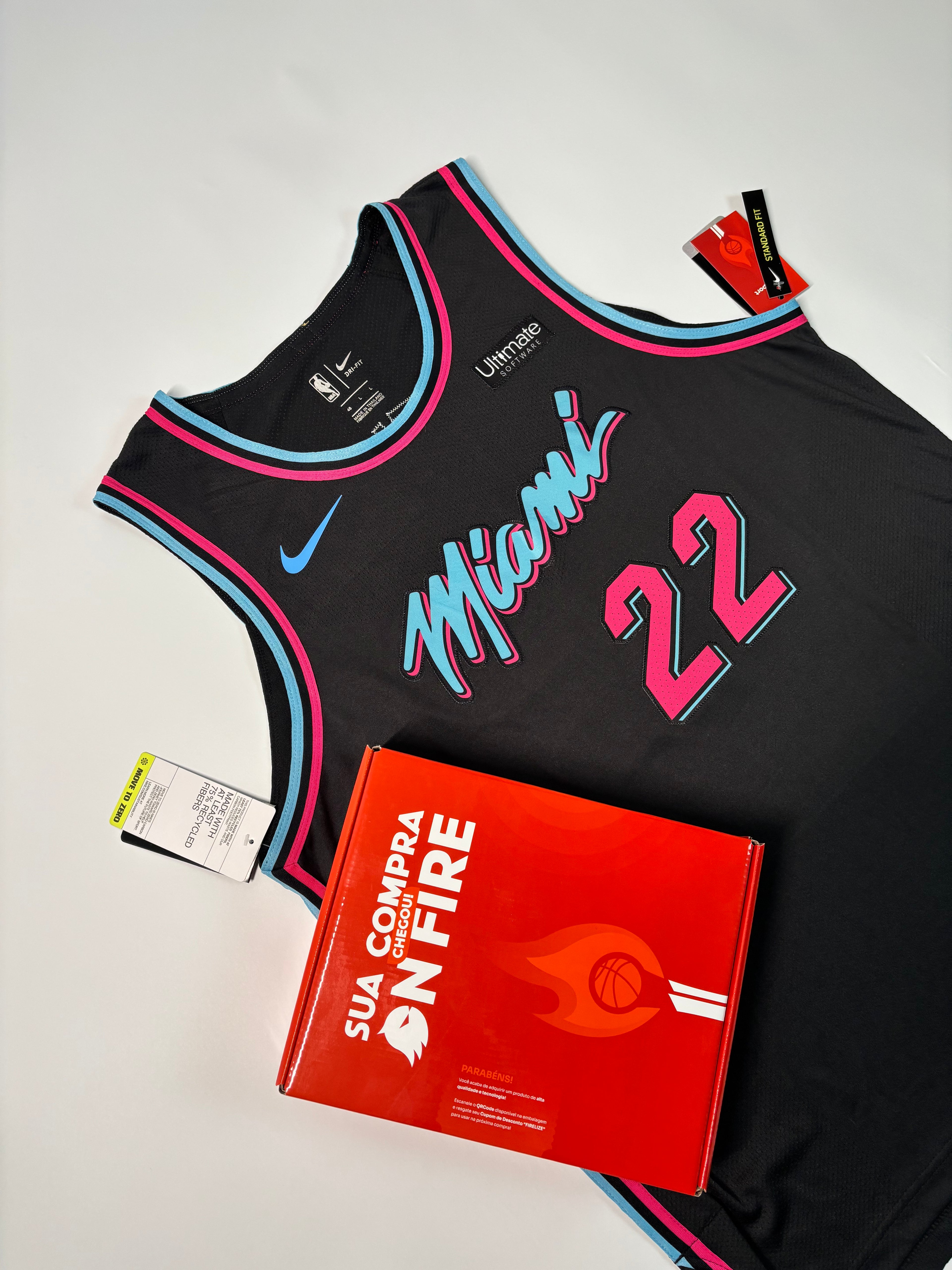 Regata NBA - Miami Heat City Edition 18/19 Authentic Version