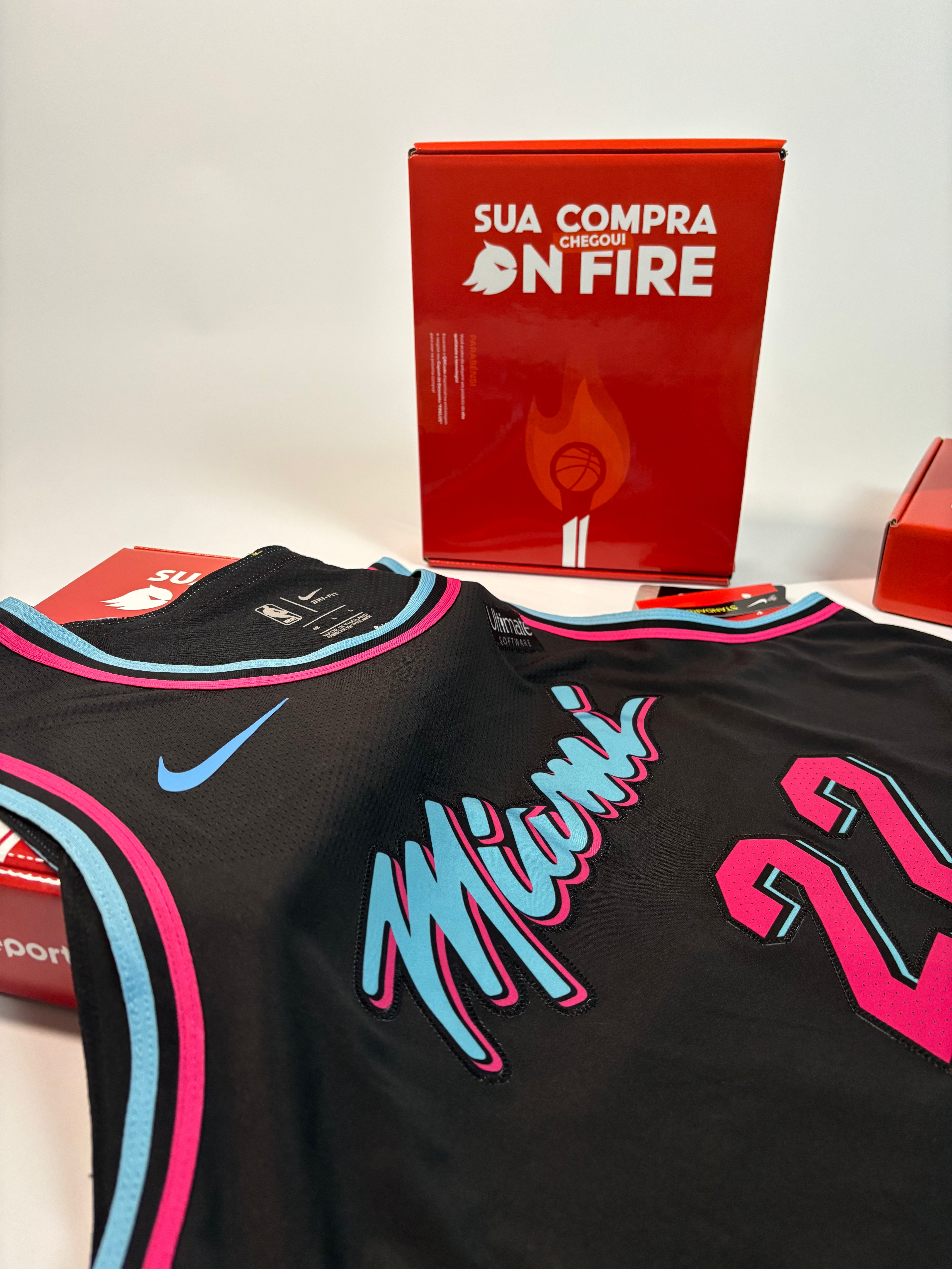 Regata NBA - Miami Heat City Edition 18/19 Authentic Version