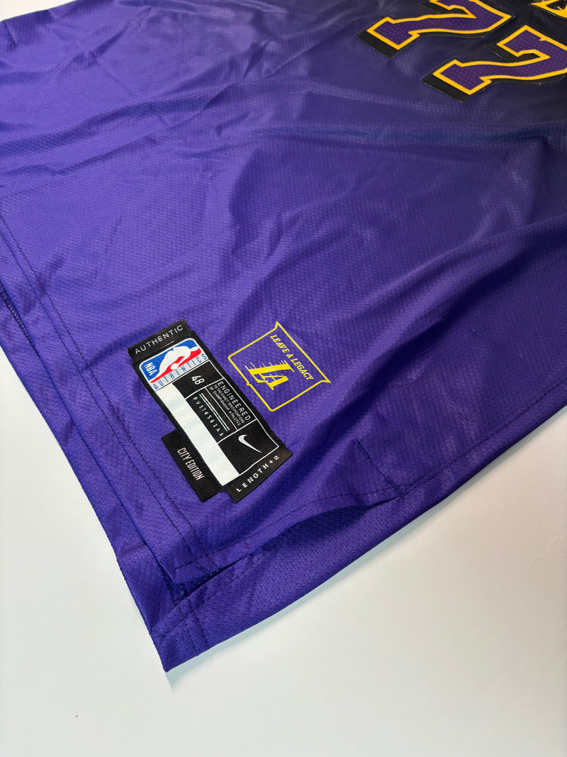 Regata NBA - Los Angeles Lakers City Edition 24/25 Authentic Version | PRONTA ENTREGA