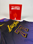 Regata NBA - Los Angeles Lakers City Edition 24/25 Authentic Version | PRONTA ENTREGA