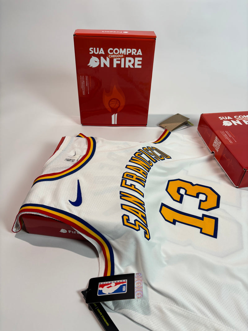 Regata NBA - Golden State Warriors Classic Edition 19/20 Authentic Version | PRONTA ENTREGA