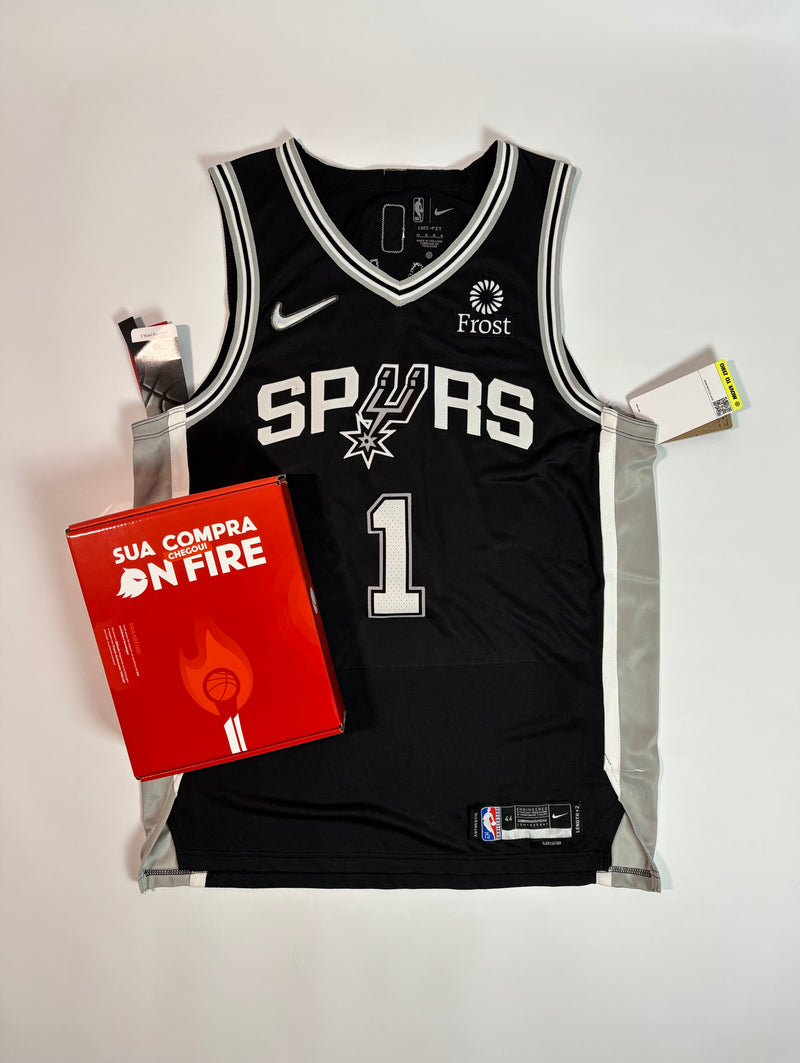 Regata NBA - San Antonio Spurs Icon Edition Authentic Version | PRONTA ENTREGA