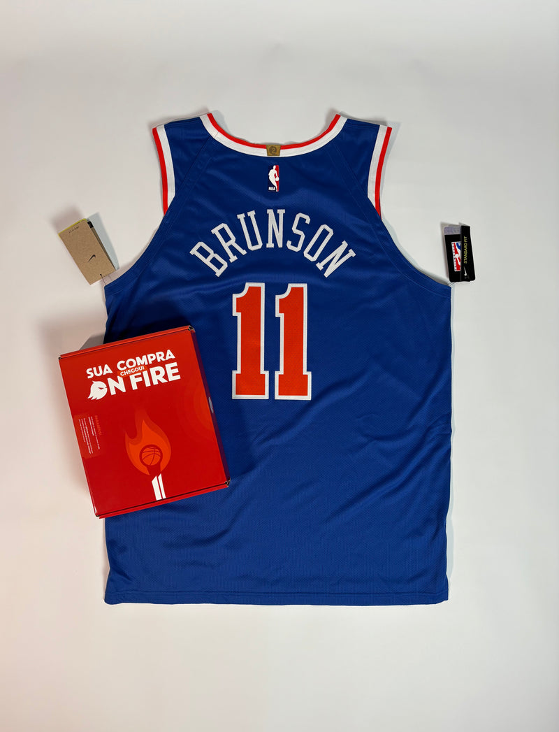 Regata NBA - New York Knicks Icon Edition Authentic Version | PRONTA ENTREGA