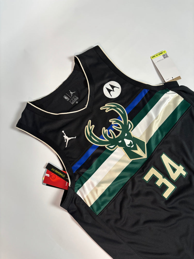 Regata NBA - Milwaukee Bucks Statement Edition 20/21 Authentic Version | PRONTA ENTREGA