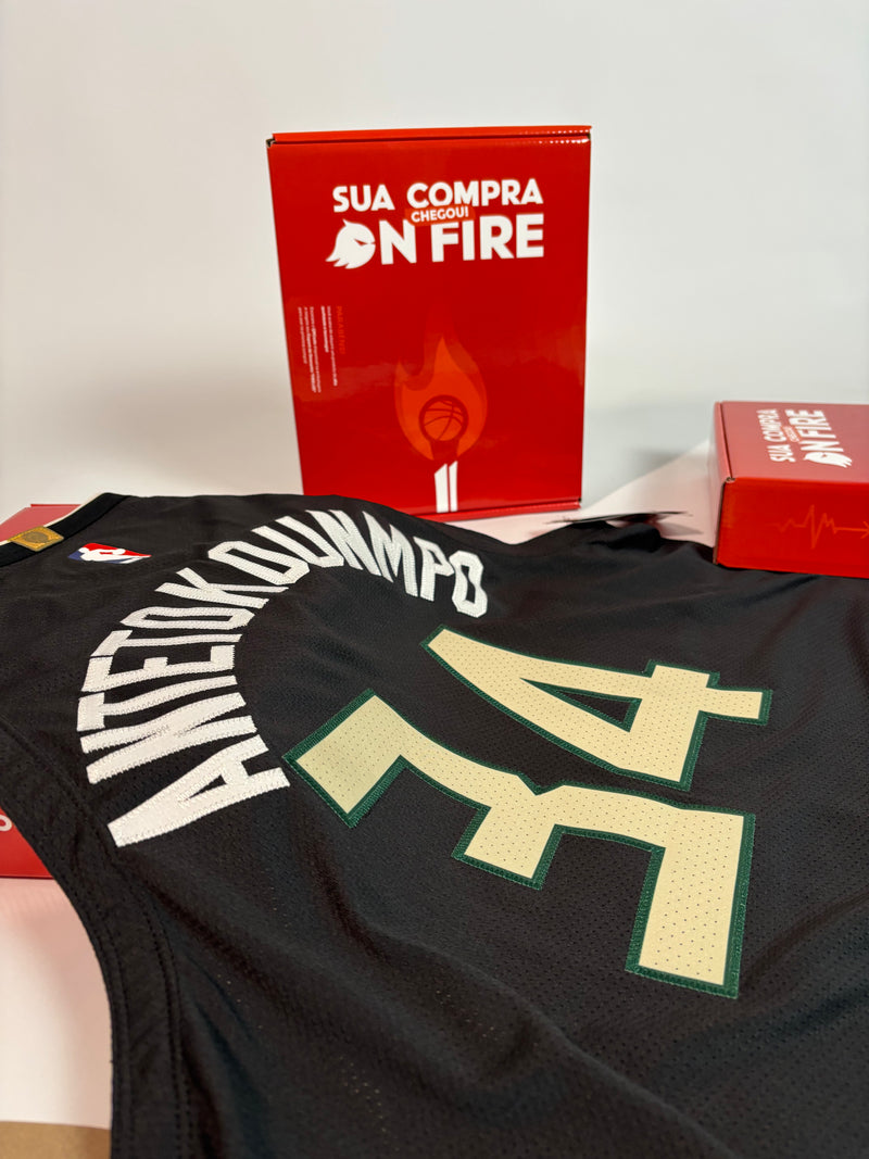 Regata NBA - Milwaukee Bucks Statement Edition 20/21 Authentic Version | PRONTA ENTREGA