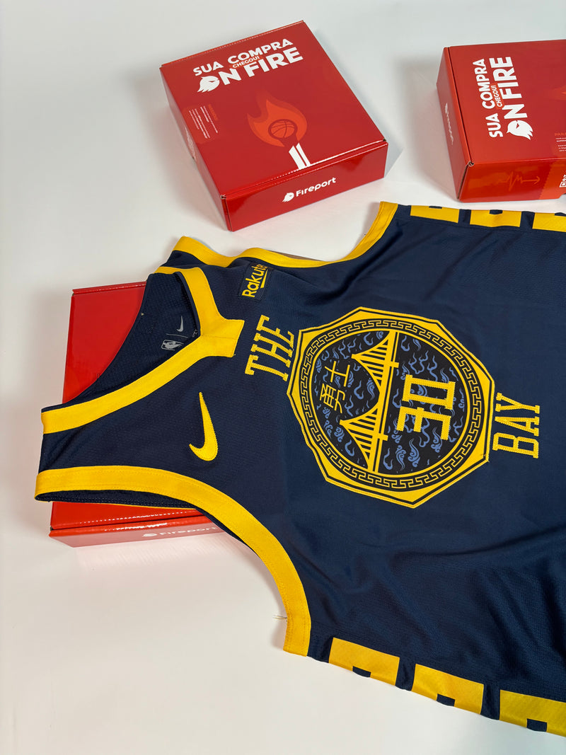 Regata NBA - Golden State Warriors City Edition 18/19 Authentic Version | PRONTA ENTREGA