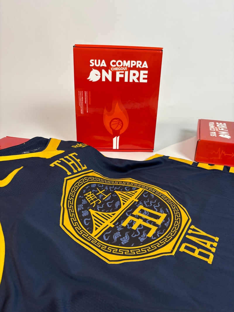 Regata NBA - Golden State Warriors City Edition 18/19 Authentic Version | PRONTA ENTREGA