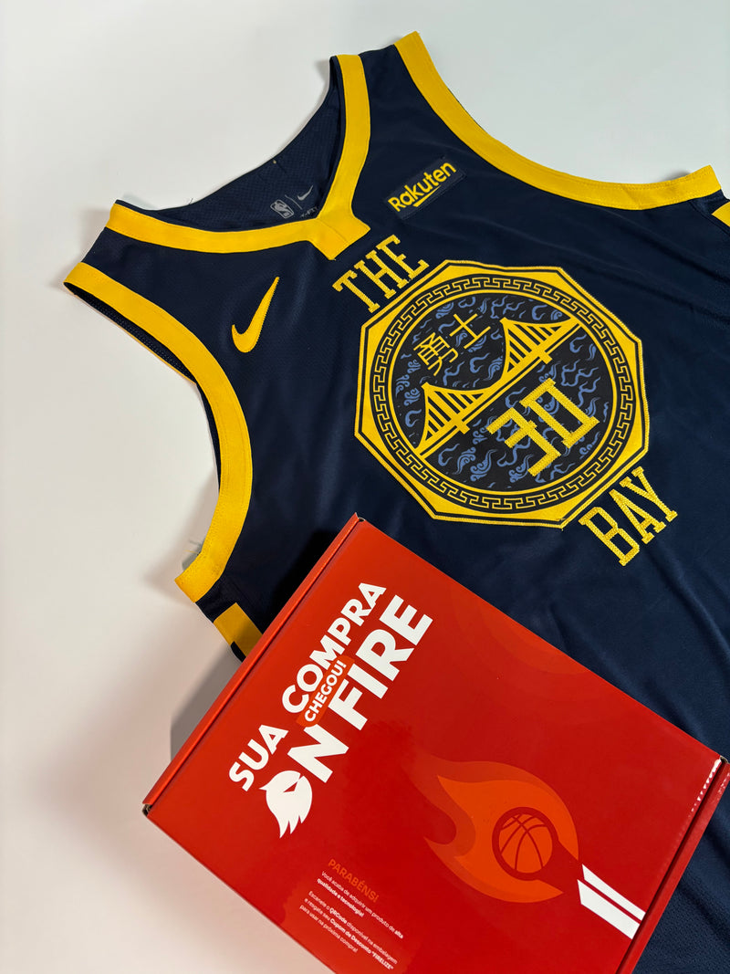 Regata NBA - Golden State Warriors City Edition 18/19 Authentic Version | PRONTA ENTREGA