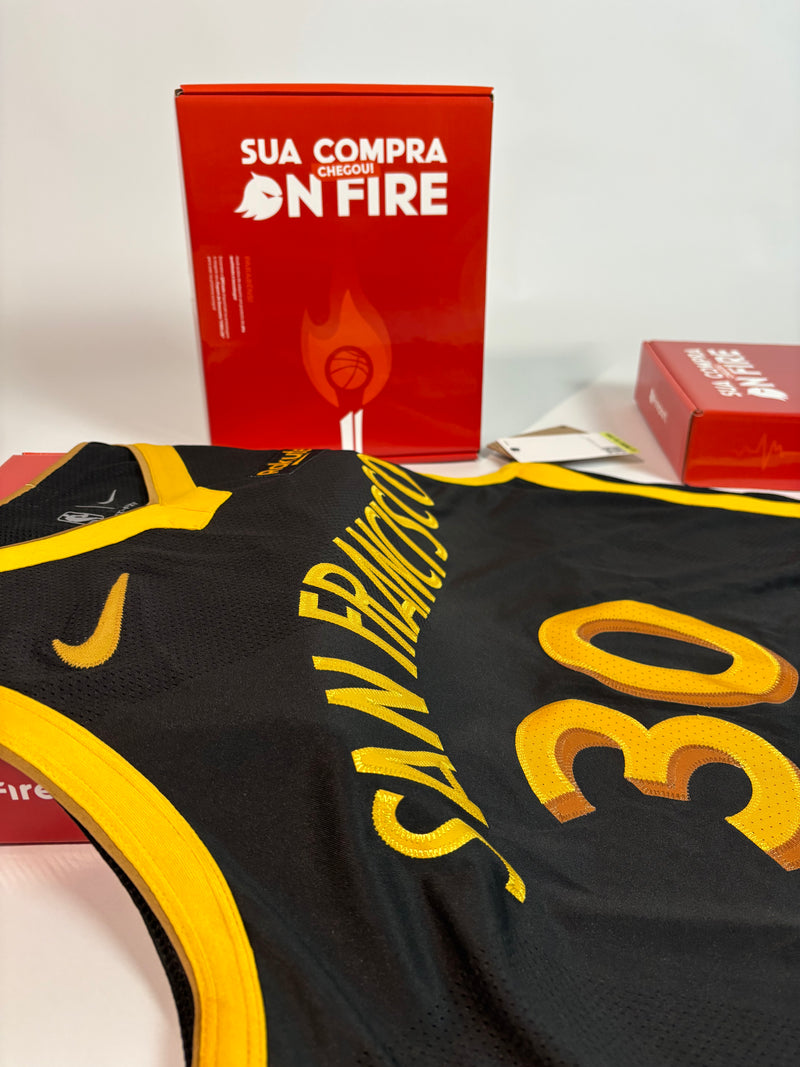 Regata NBA - Golden State Warriors City Edition 23/24 Authentic Version | PRONTA ENTREGA