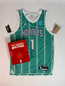 Regata NBA - Charlotte Hornets Icon Edition Authentic Version | PRONTA ENTREGA