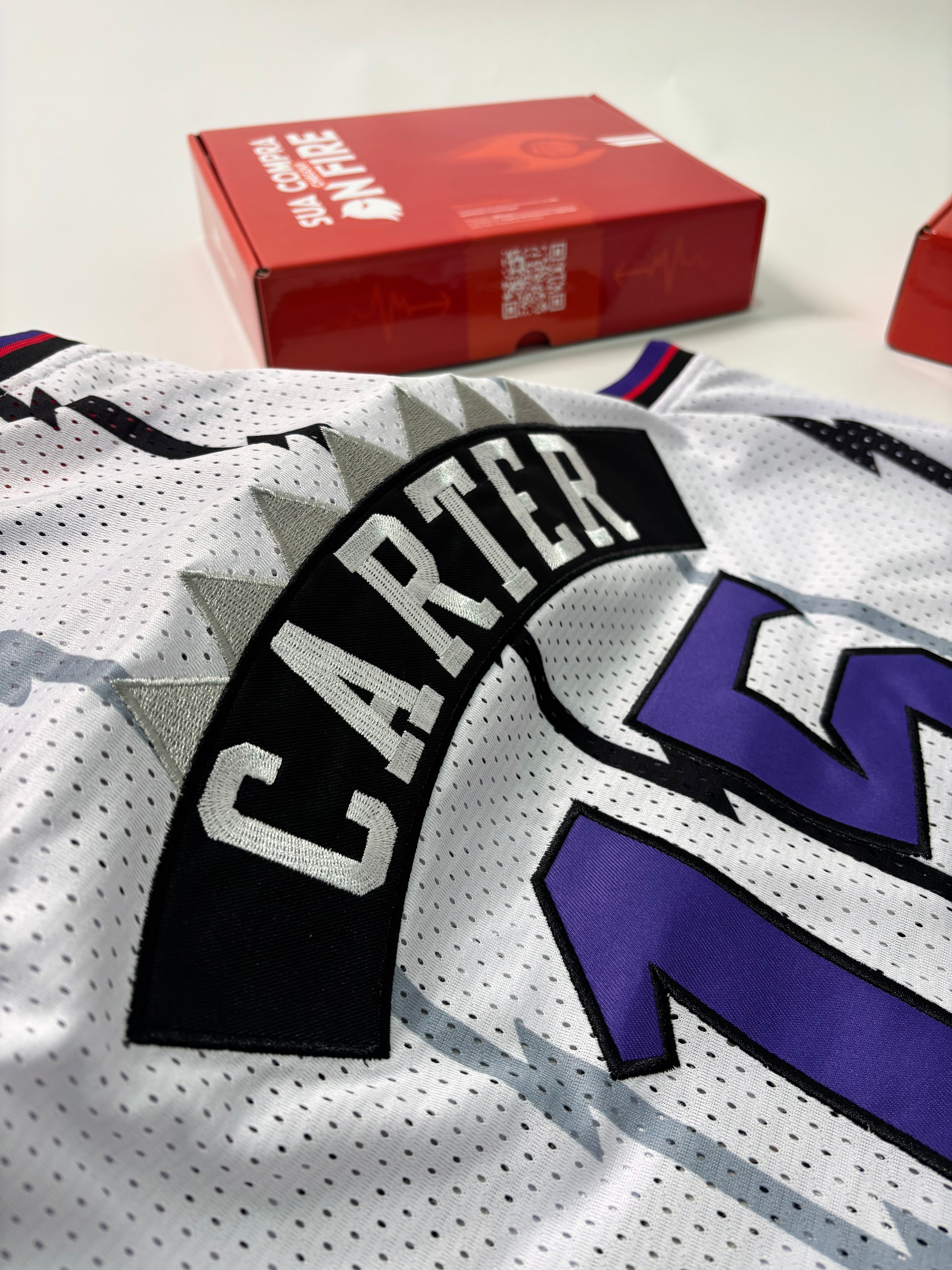 Regata NBA Retrô - Toronto Raptors 1998/99 Mitchell & Ness