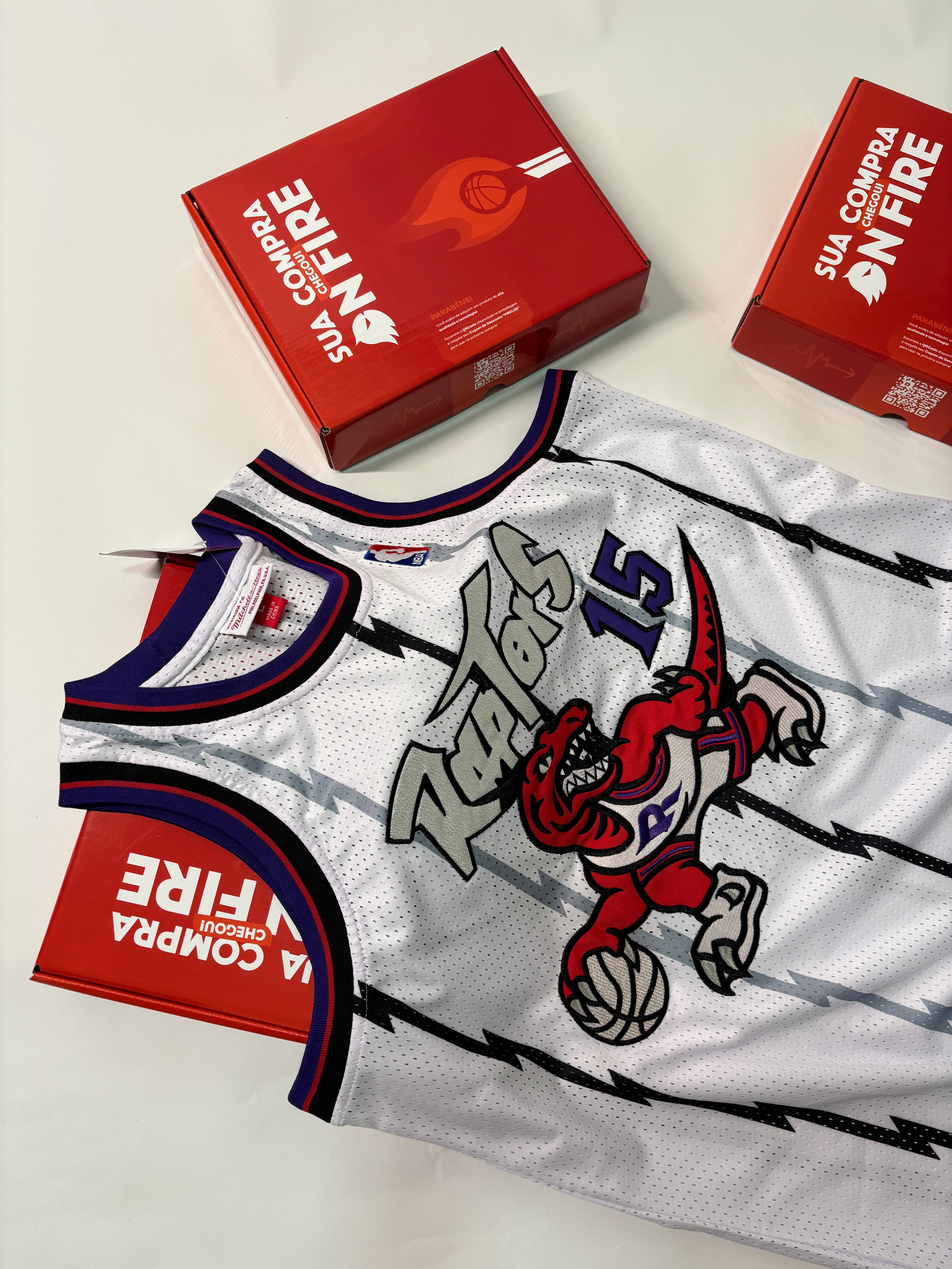 Regata NBA Retrô - Toronto Raptors 1998/99 Mitchell & Ness