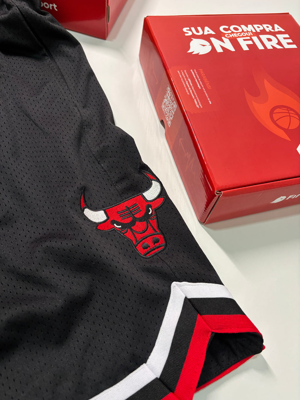 Bermuda NBA - Chicago Bulls Mitchell & Ness | PRONTA ENTREGA
