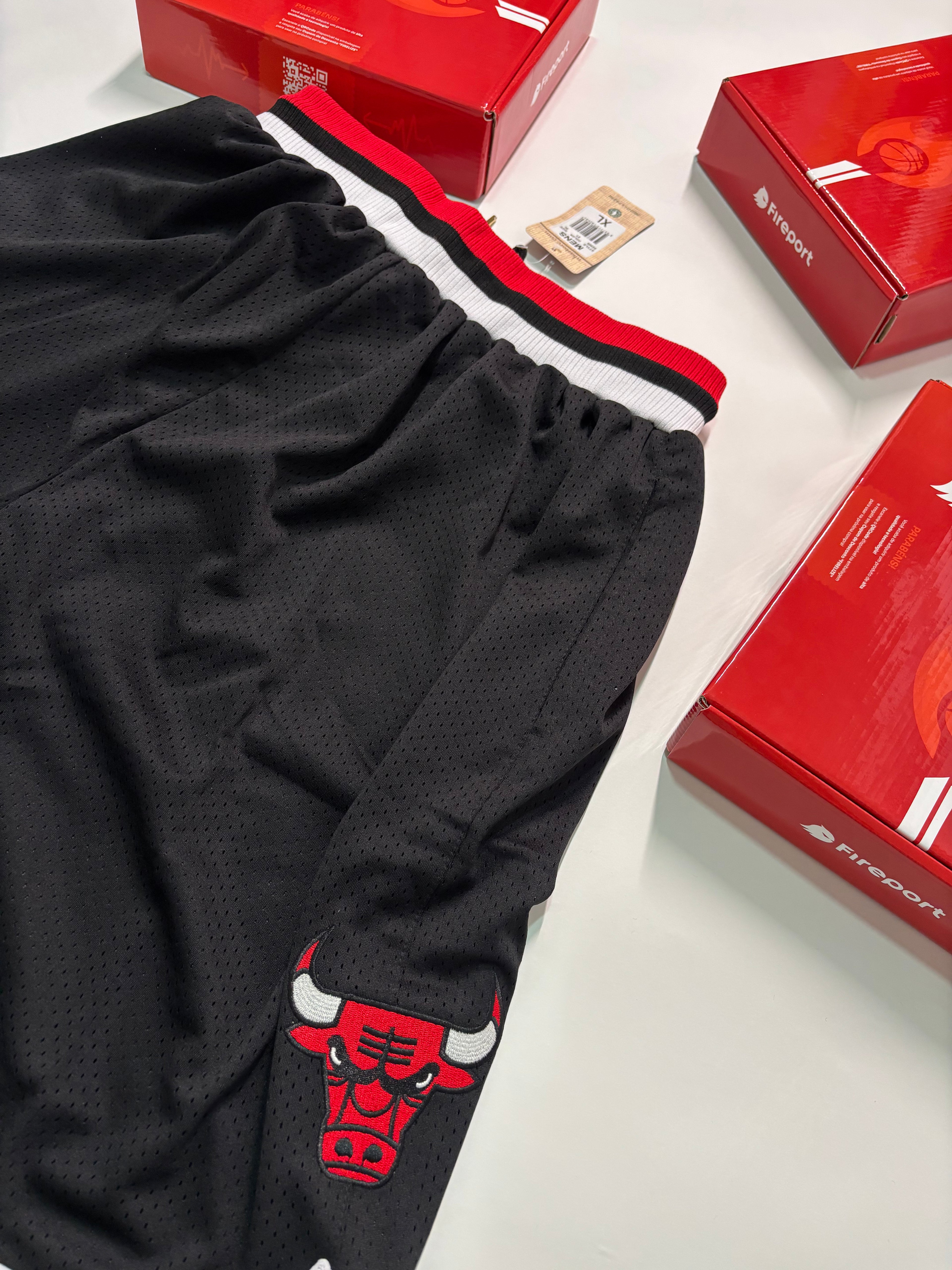 Bermuda NBA - Chicago Bulls Mitchell & Ness | PRONTA ENTREGA
