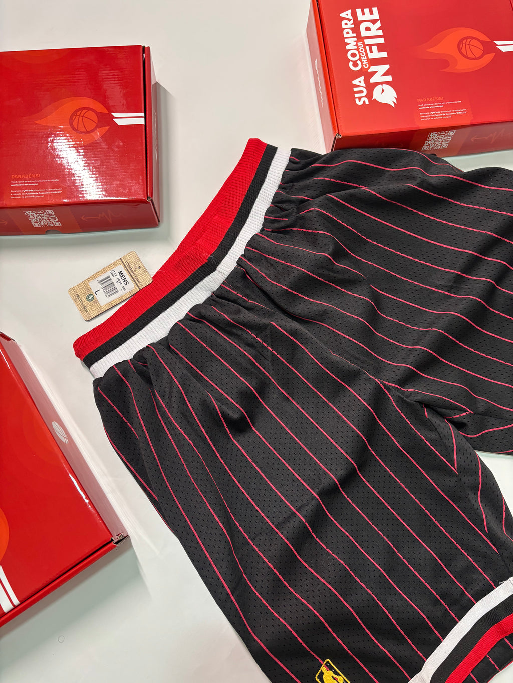 Bermuda NBA - Chicago Bulls Mitchell & Ness | PRONTA ENTREGA