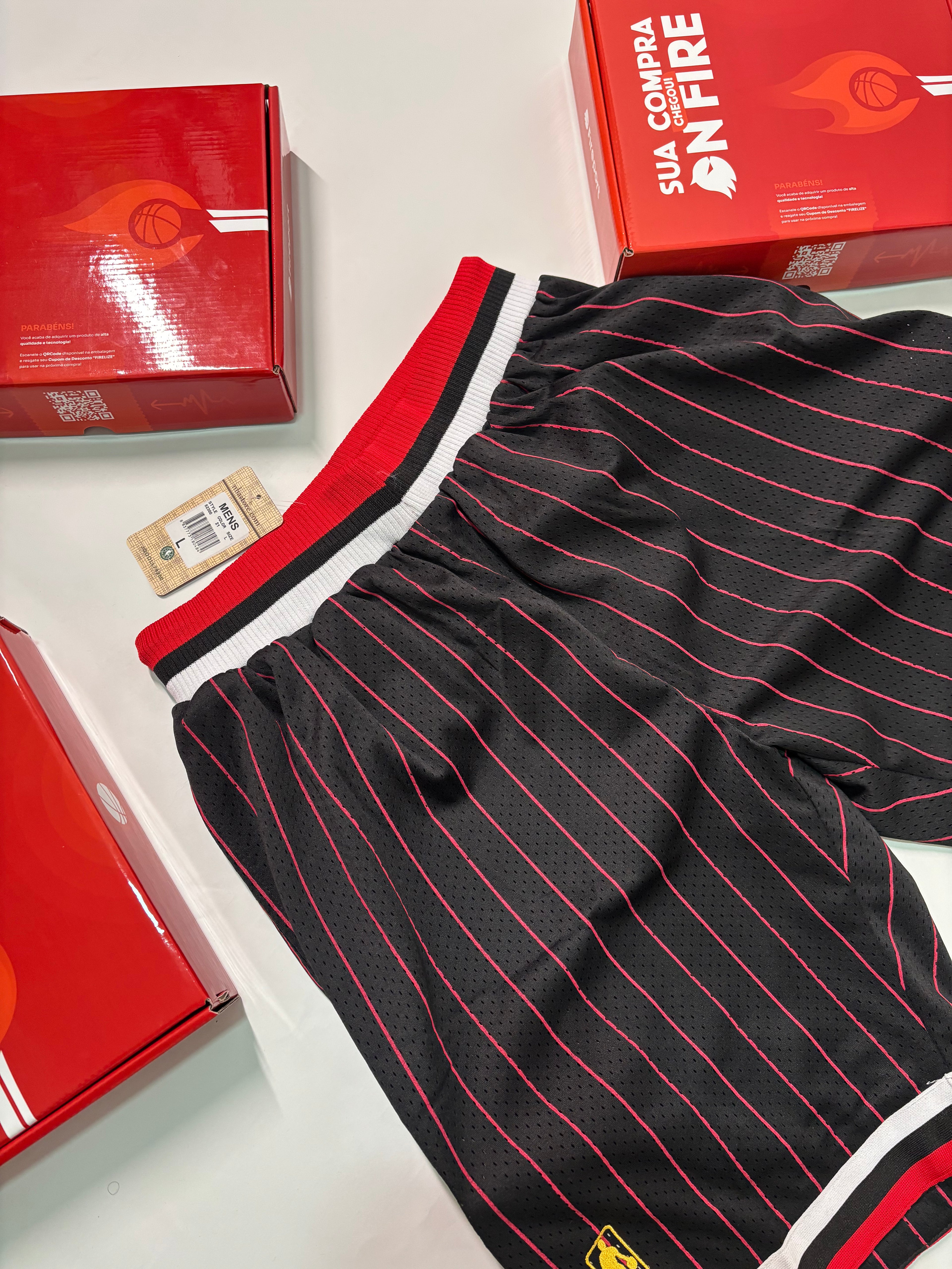 Bermuda NBA - Chicago Bulls Mitchell & Ness | PRONTA ENTREGA