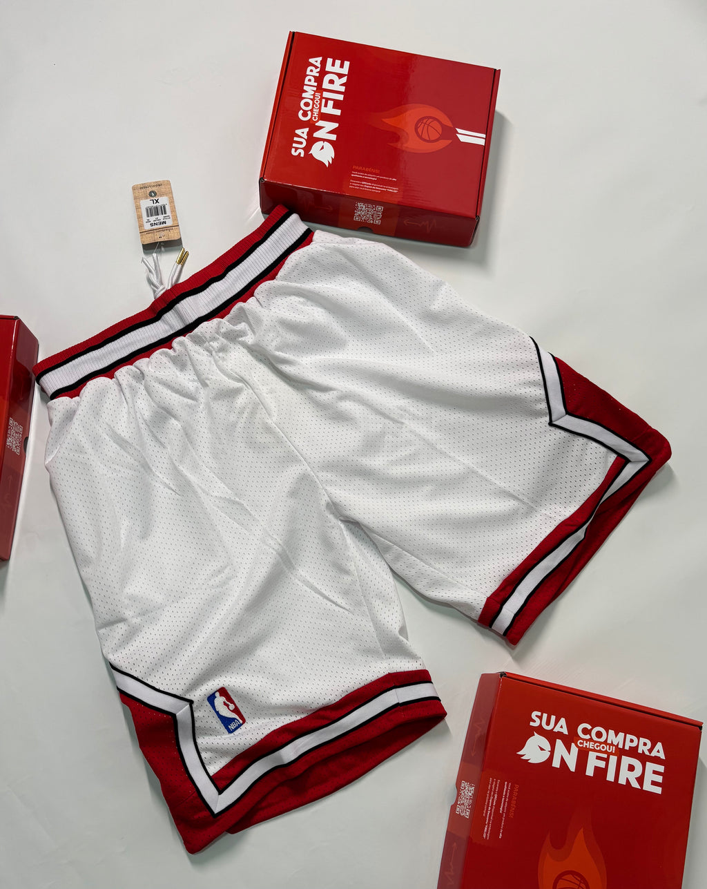 Bermuda NBA - Chicago Bulls Mitchell & Ness | PRONTA ENTREGA