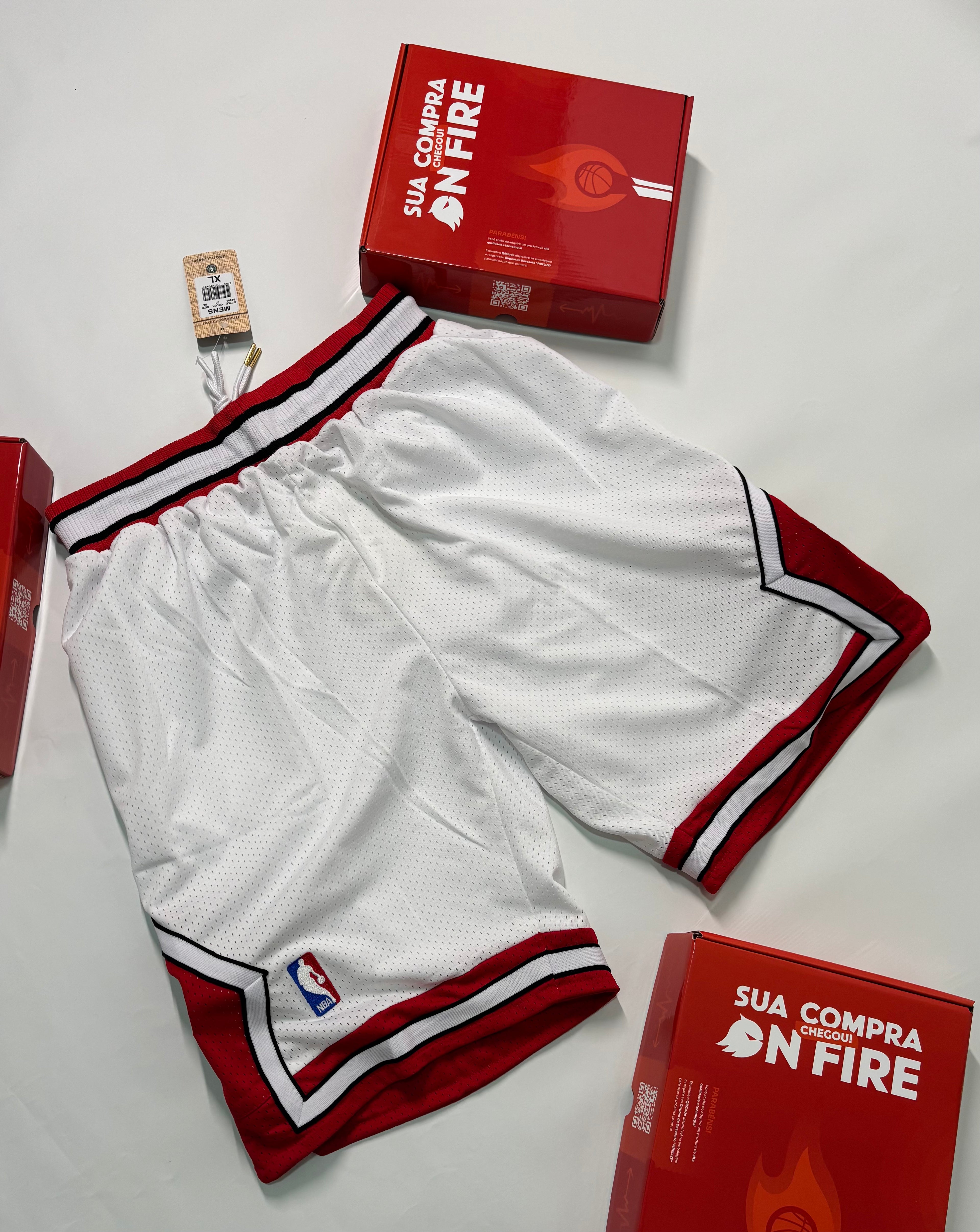Bermuda NBA - Chicago Bulls Mitchell & Ness | PRONTA ENTREGA