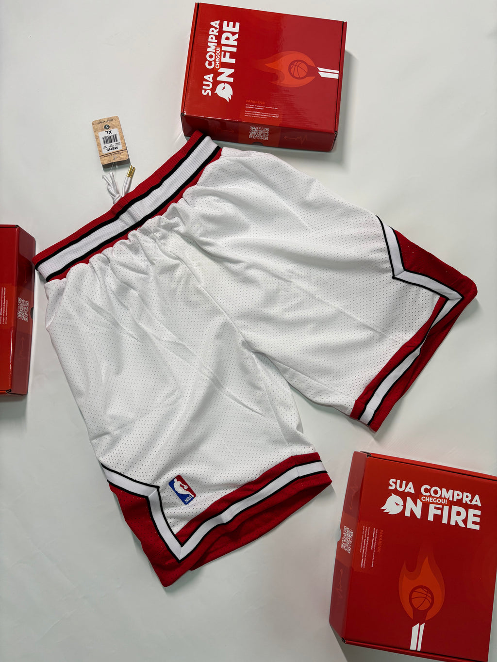 Bermuda NBA - Chicago Bulls Mitchell & Ness | PRONTA ENTREGA