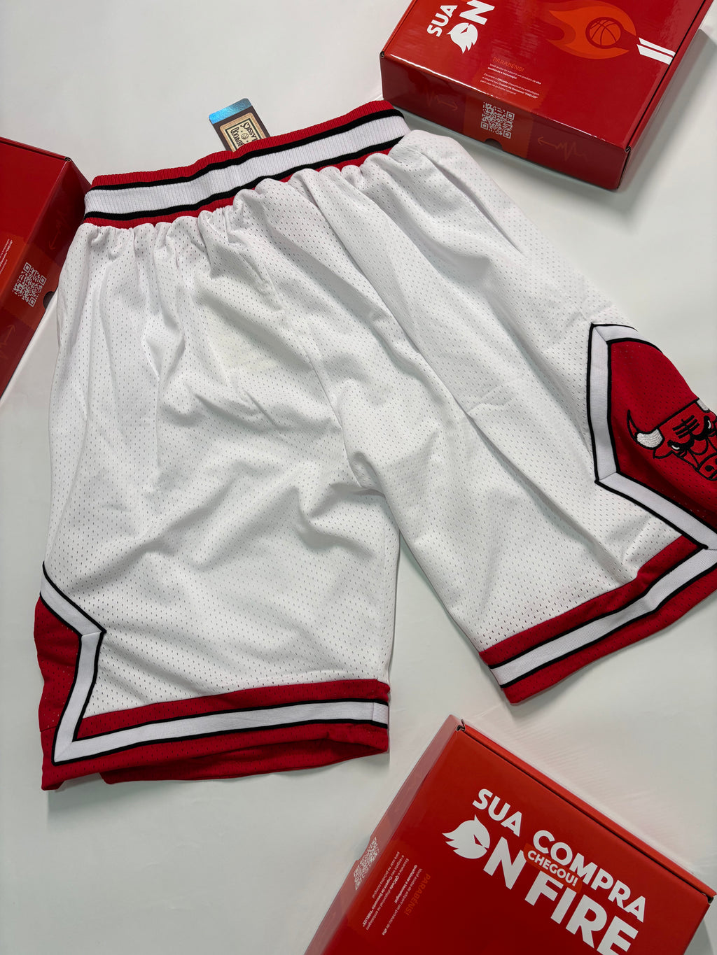 Bermuda NBA - Chicago Bulls Mitchell & Ness | PRONTA ENTREGA