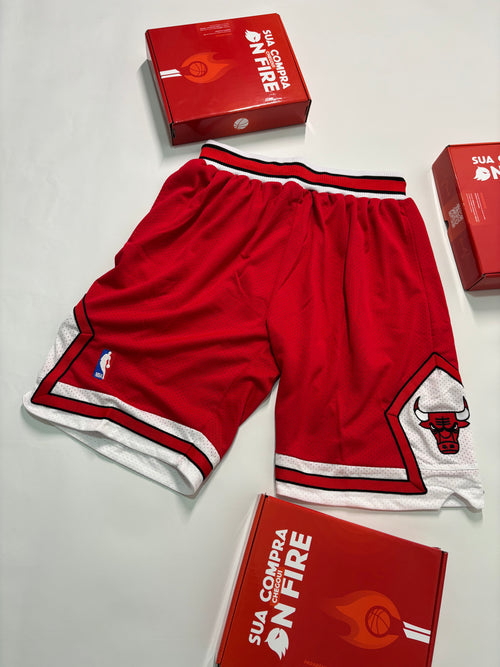 Bermuda NBA - Chicago Bulls Mitchell & Ness | PRONTA ENTREGA