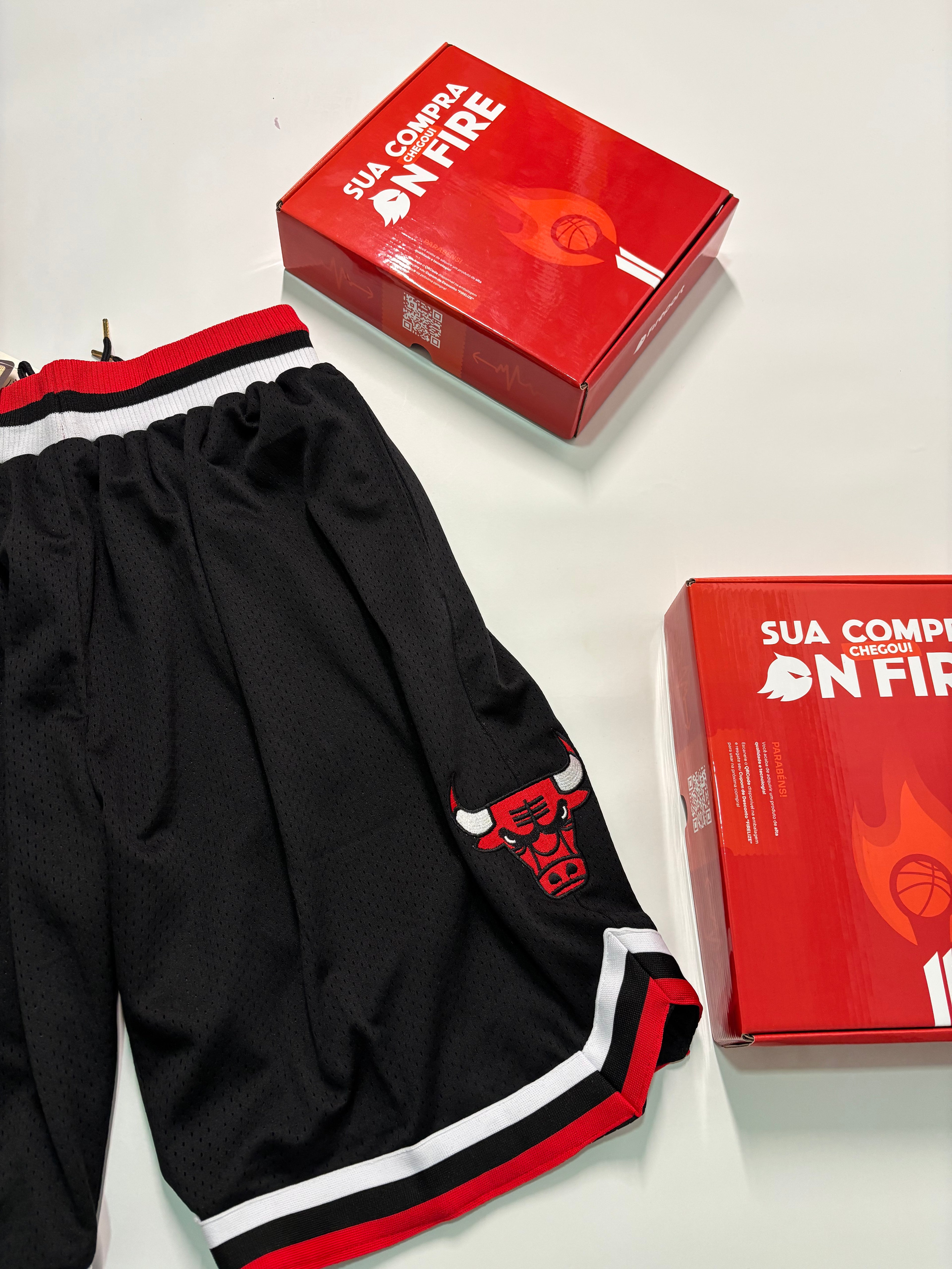 Bermuda NBA - Chicago Bulls Mitchell & Ness | PRONTA ENTREGA