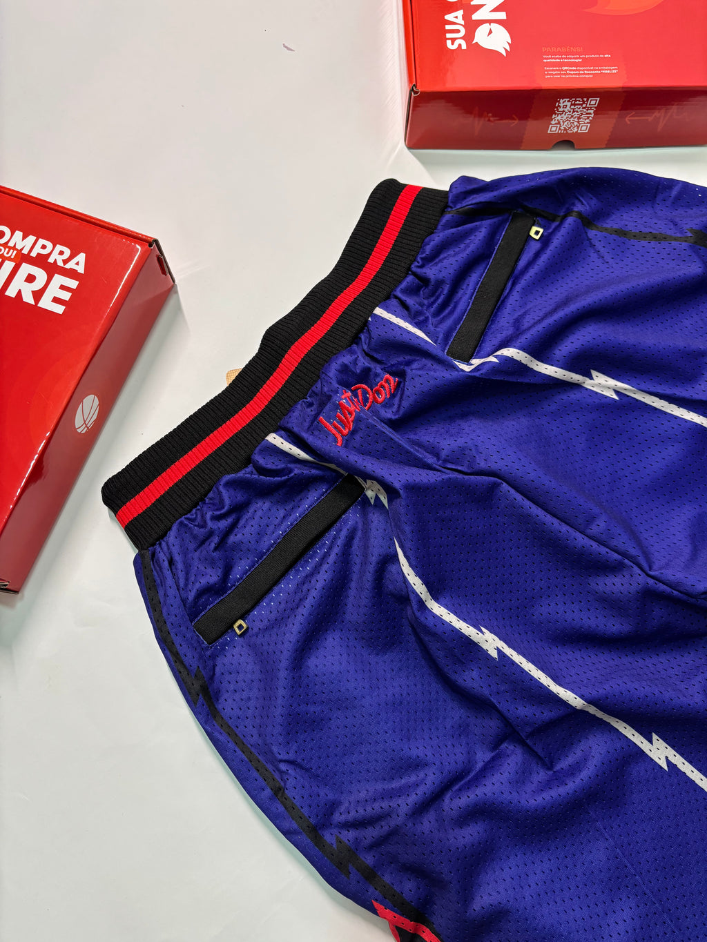 Bermuda NBA - Toronto Raptors Just Don 1998/99 Mitchell & Ness | PRONTA ENTREGA