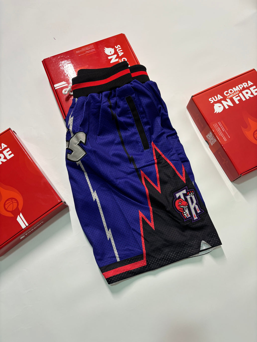 Bermuda NBA - Toronto Raptors Just Don 1998/99 Mitchell & Ness | PRONTA ENTREGA