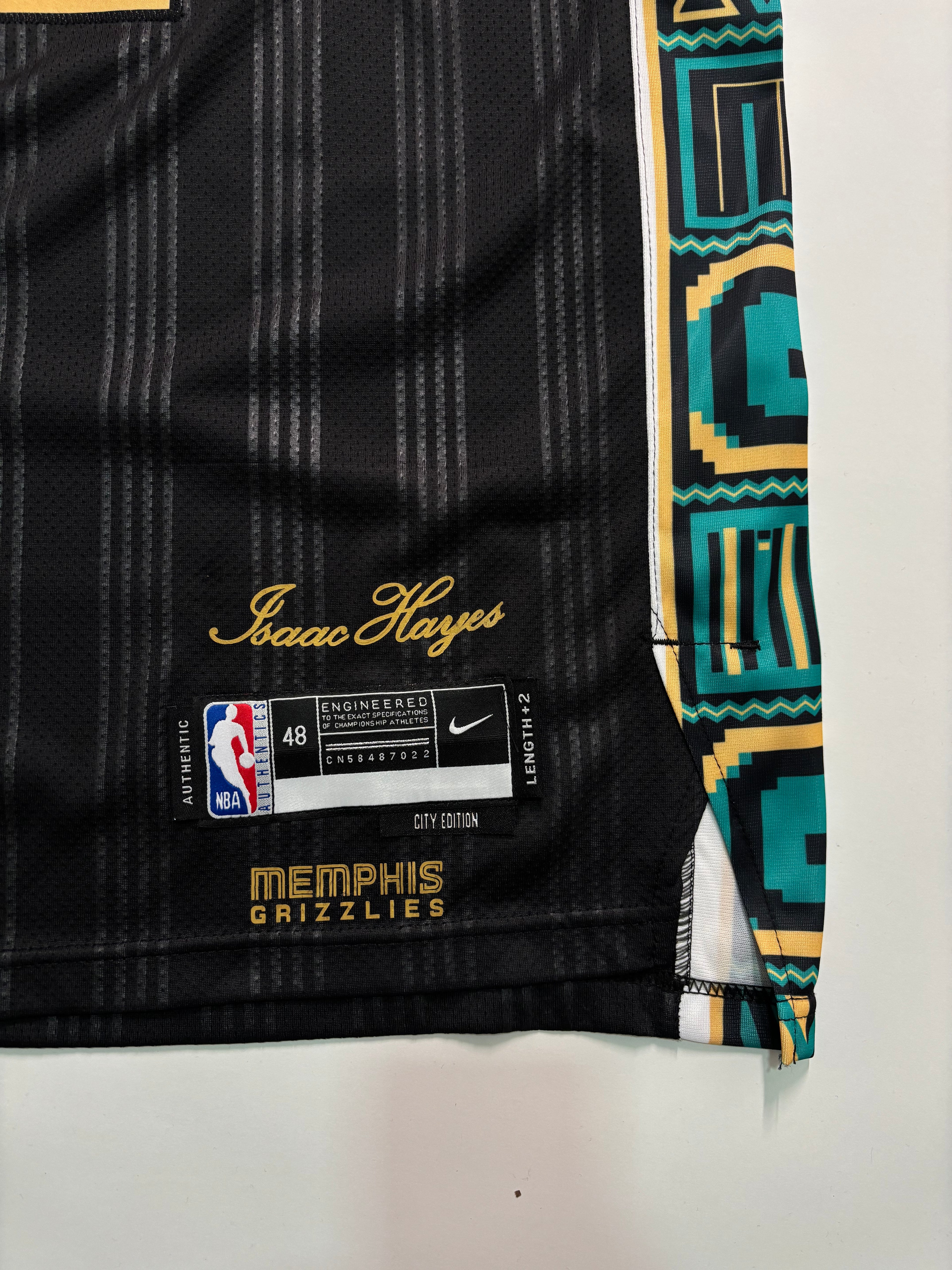 Regata NBA - Memphis Grizzlies City Edition 20/21 Authentic Version | PRONTA ENTREGA