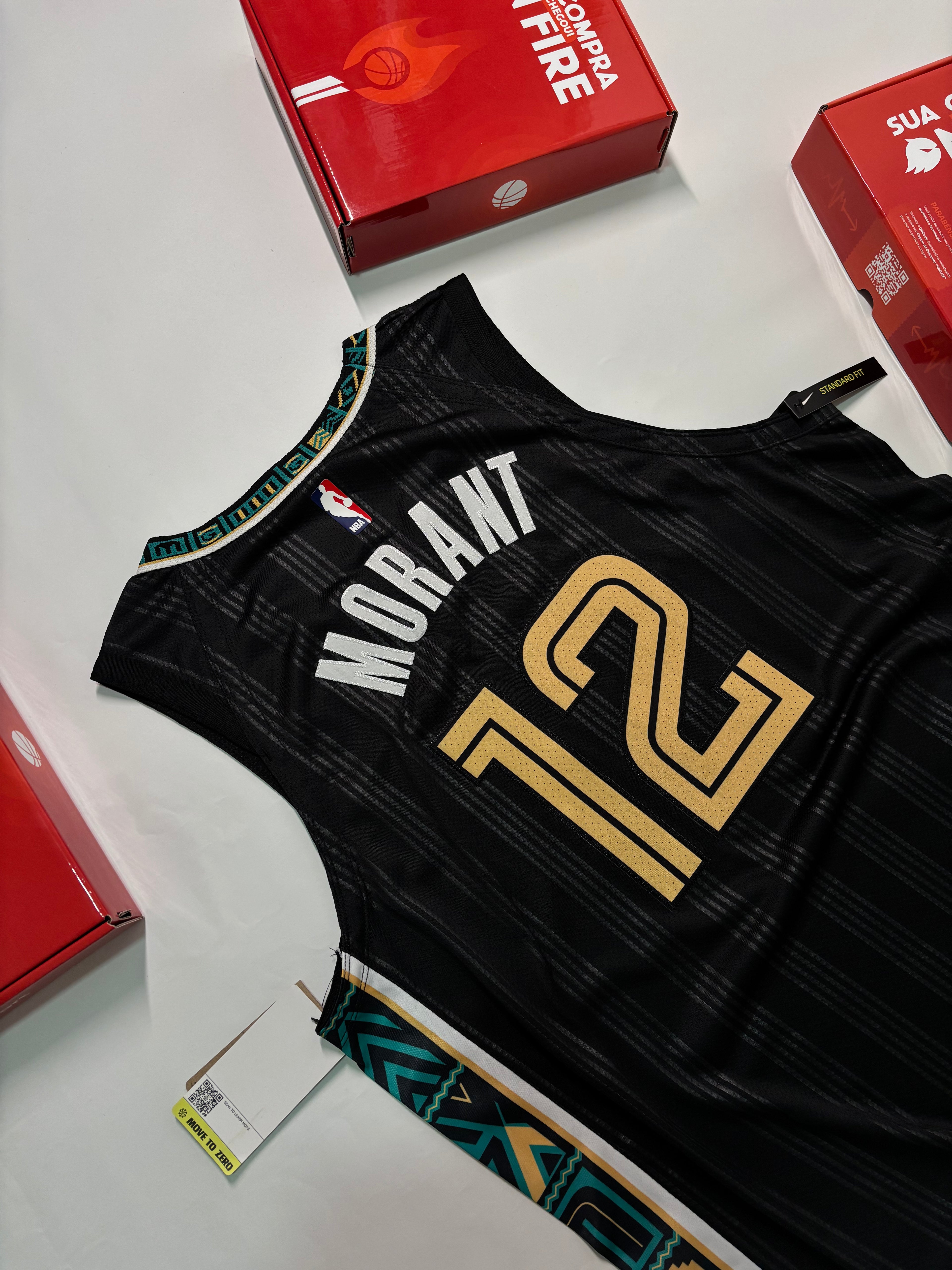 Regata NBA - Memphis Grizzlies City Edition 20/21 Authentic Version | PRONTA ENTREGA