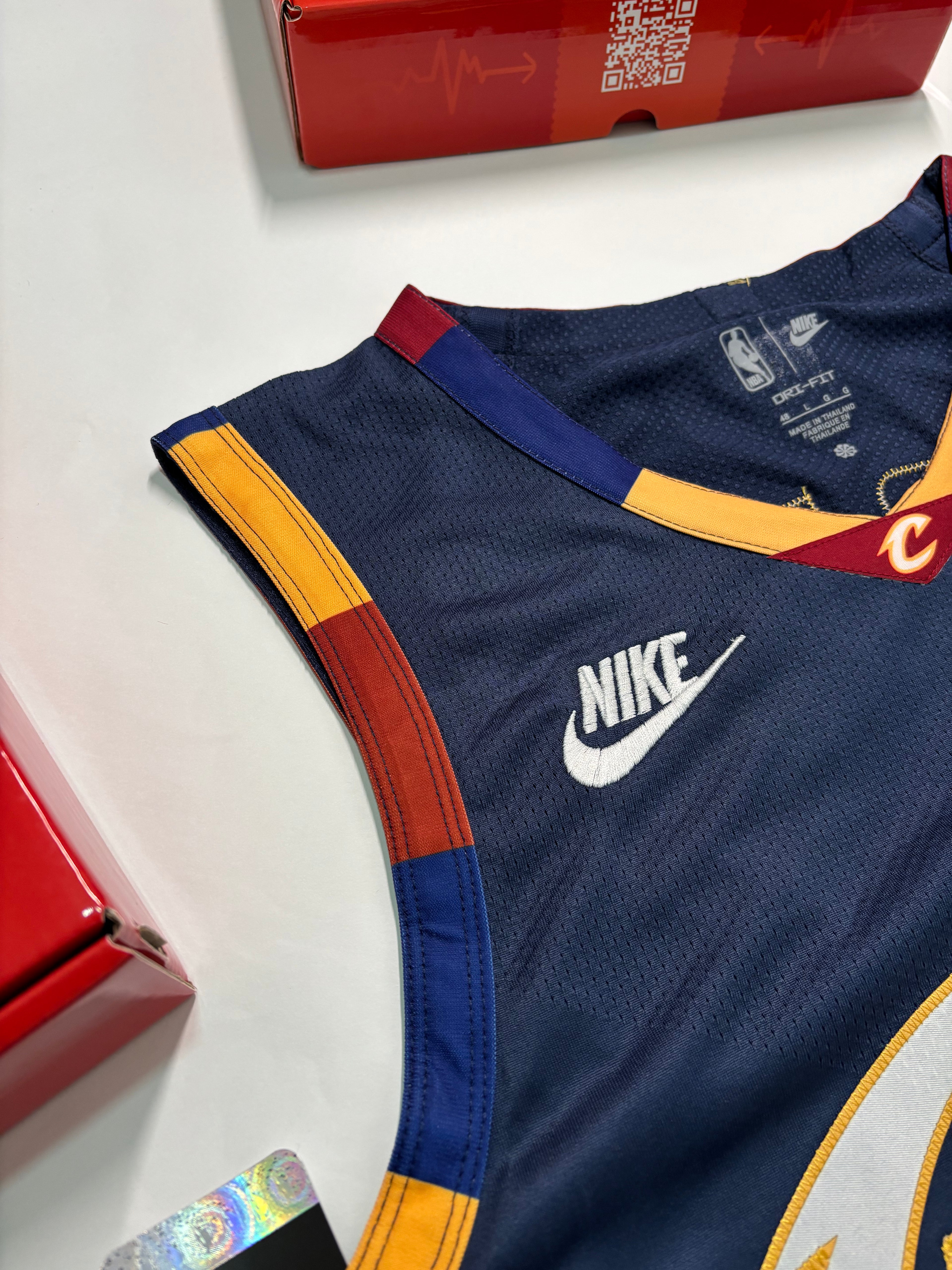 Regata NBA - Cleveland Cavaliers Classic Edition 25/26 Authentic Version | PRONTA ENTREGA