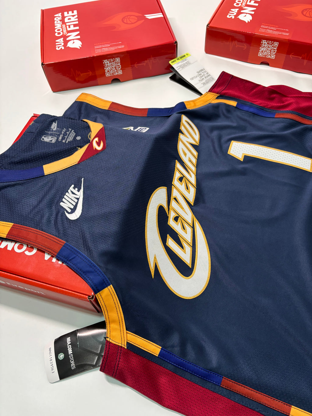 Regata NBA - Cleveland Cavaliers Classic Edition 25/26 Authentic Version | PRONTA ENTREGA
