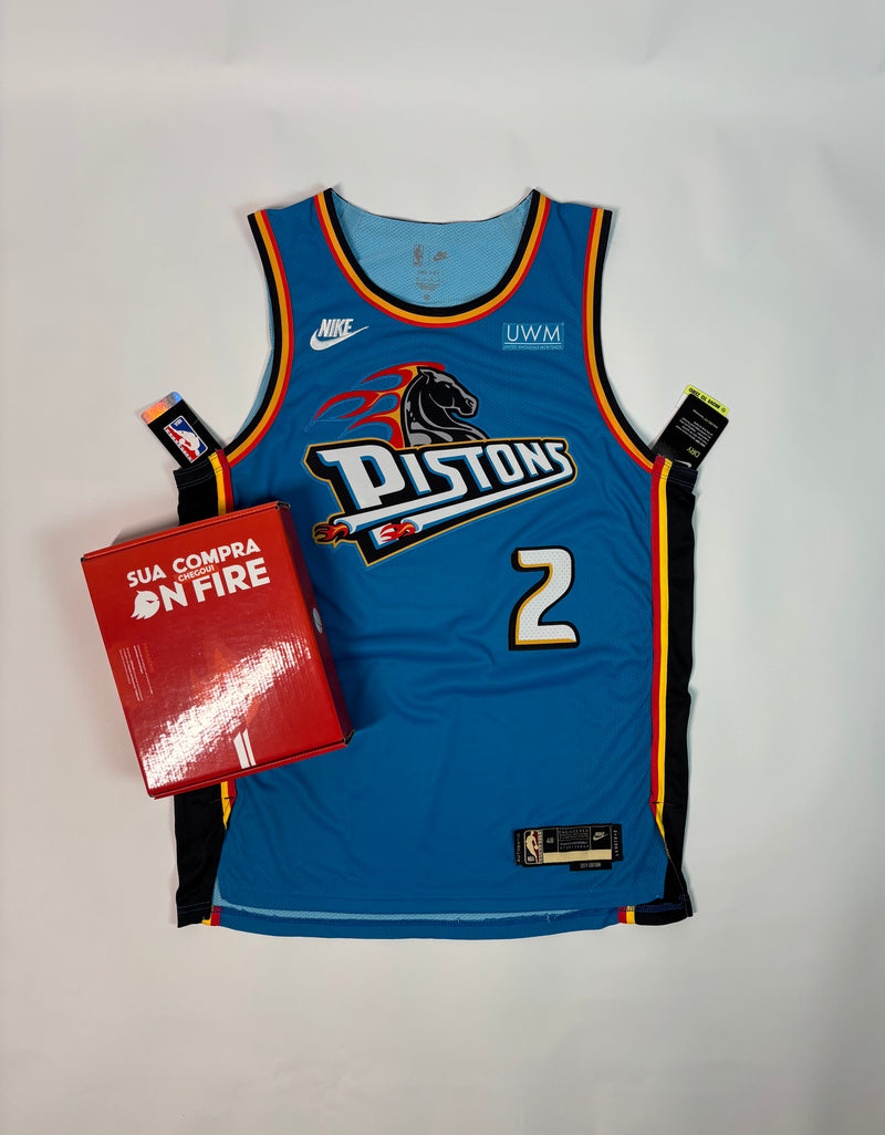 Regata NBA - Detroit Pistons Classic Edition 22/23 Authentic Version | PRONTA ENTREGA