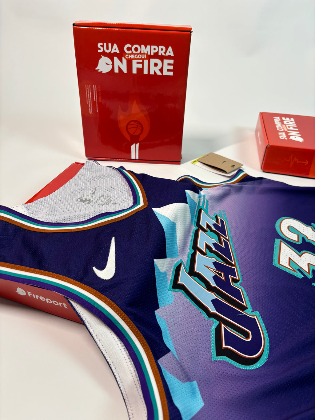 Regata NBA - Utah Jazz Classic Edition 22/23 Authentic Version | PRONTA ENTREGA #MALONE Lendas Autênticas