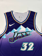 Regata NBA - Utah Jazz Classic Edition 22/23 Authentic Version | PRONTA ENTREGA #MALONE Lendas Autênticas