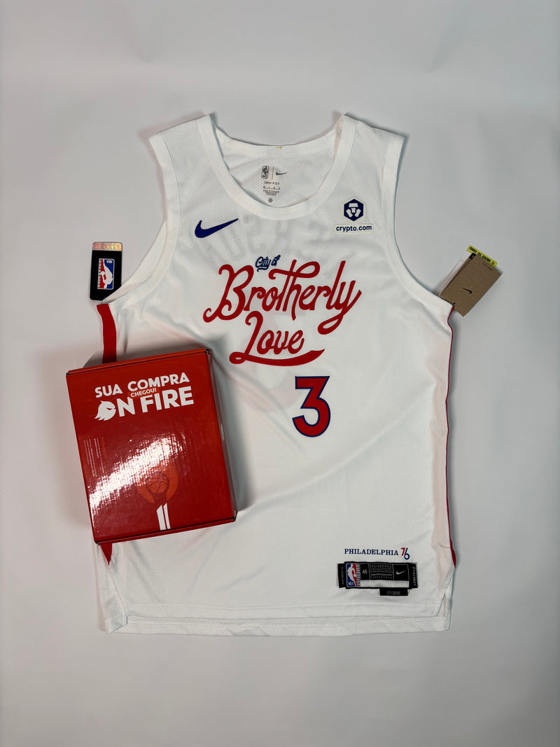 Regata NBA - Philadelphia 76ers City Edition 22/23 Authentic Version | PRONTA ENTREGA