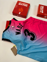 Regata NBA - Miami Heat City Edition 22/23 Authentic Version | PRONTA ENTREGA #WADE Lendas Autênticas