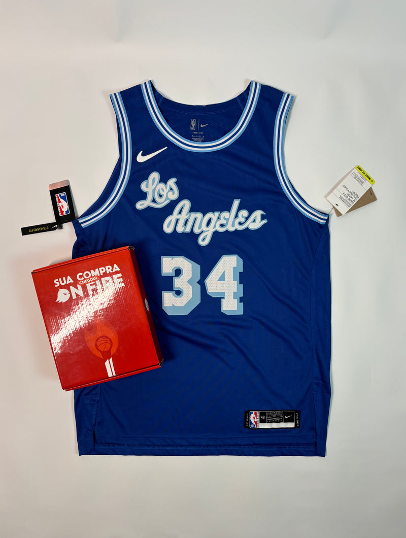 Regata NBA - Los Angeles Lakers Classic Edition 20/21 Authentic Version | PRONTA ENTREGA
